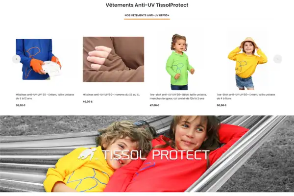 Tissol Protect - Vêtements anti-uv