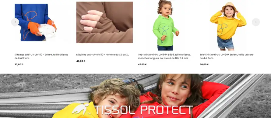 Tissol Protect - Vêtements anti-uv